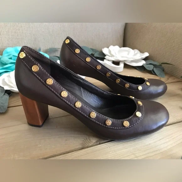 Tory Burch Derek heels woman’s size 9.5 - Picture 10 of 14